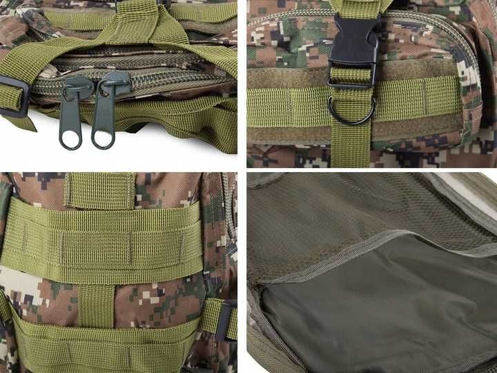 Plecak Taktyczny  Wojskowy  MILITARNY SURVIVAL 30L