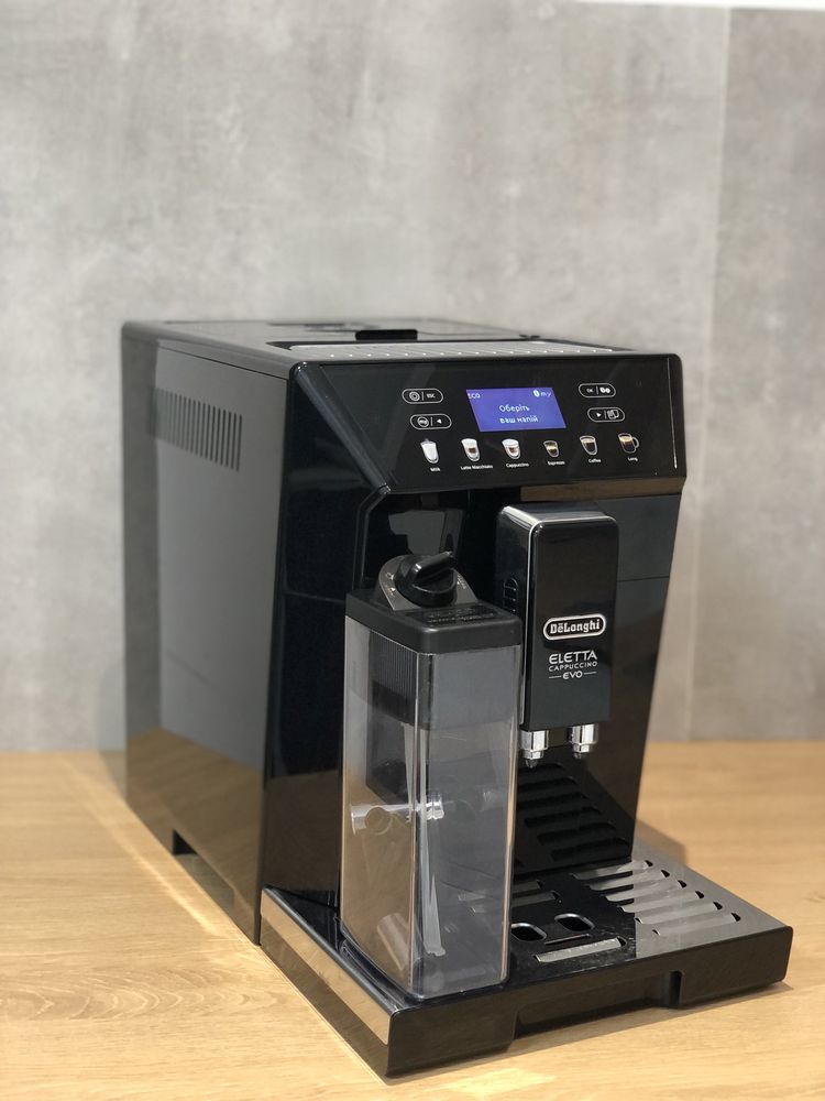 Кавоварка Delonghi Cappuccino Evo Ecam46.860.B