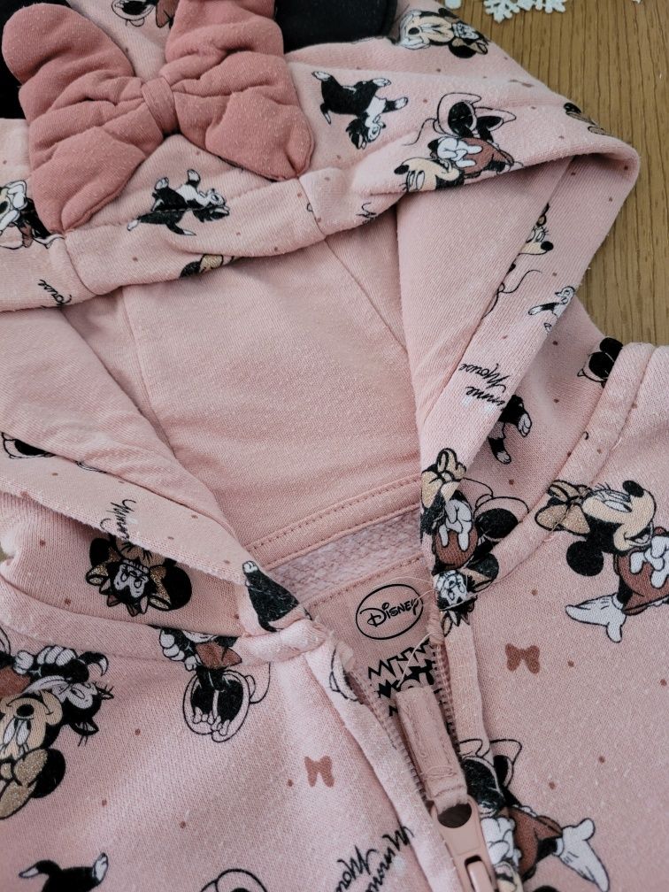 Spodnie 5.10.15 i bluza z Myszką Minnie C&A 104