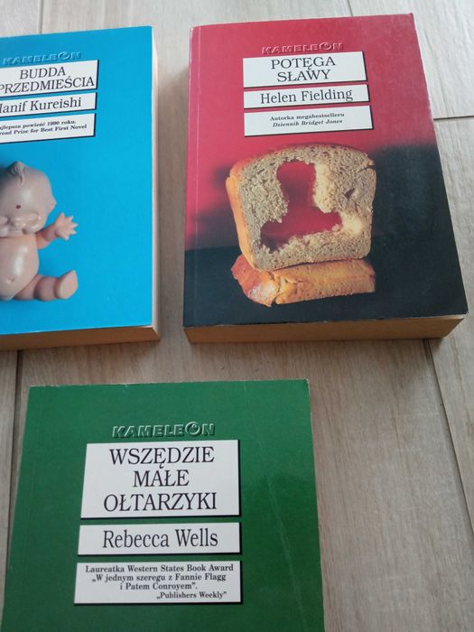Budda z przedmieścia Potęga sławy Wszędzie małe ołtarzyki 3 książki