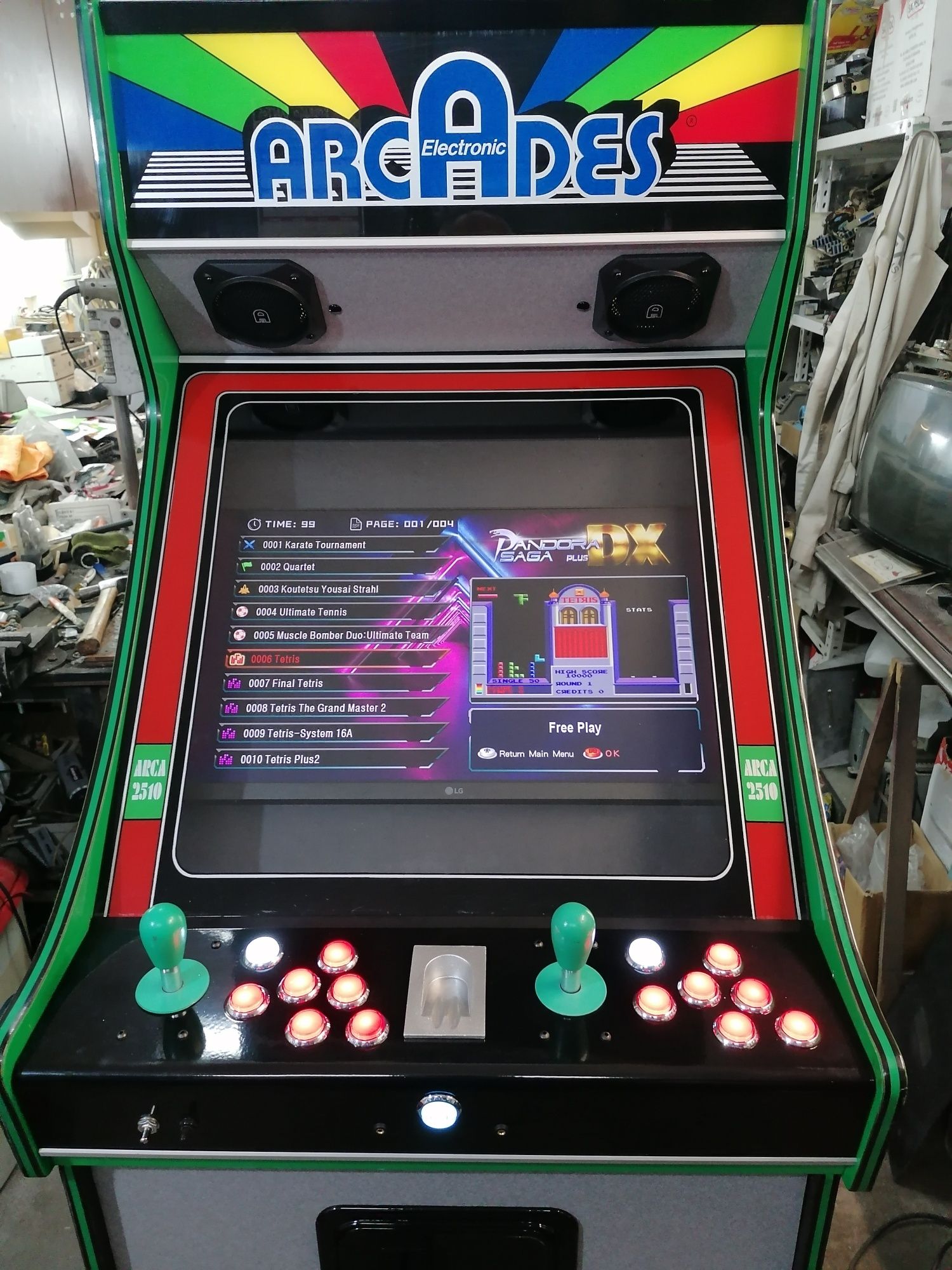 Máquina Arcade Multi-Jogos