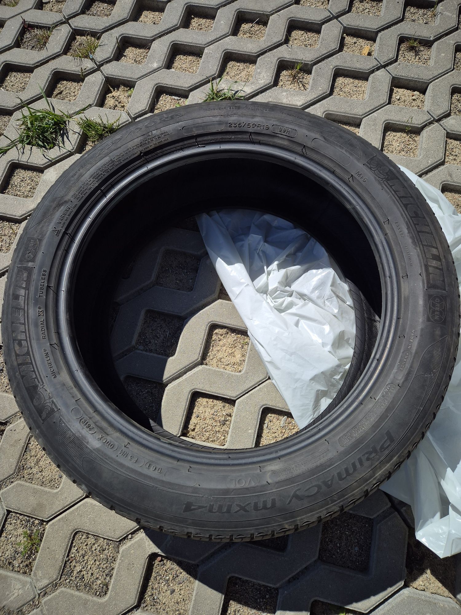 Opony Michelin Primacy mxm4 235/50/19 całoroczne(wielosezon)