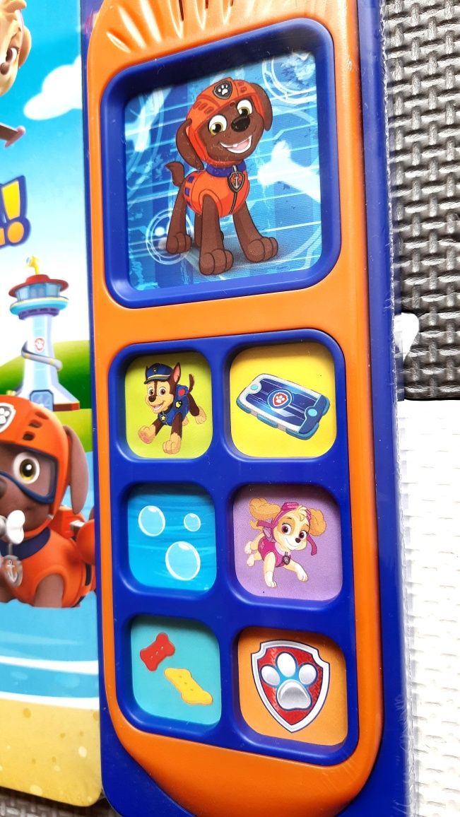 PAW Patrol Ready, Set, Rescue psi książeczka dźwiękowa po angielsku