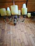 Żyrandol, lampa PRL