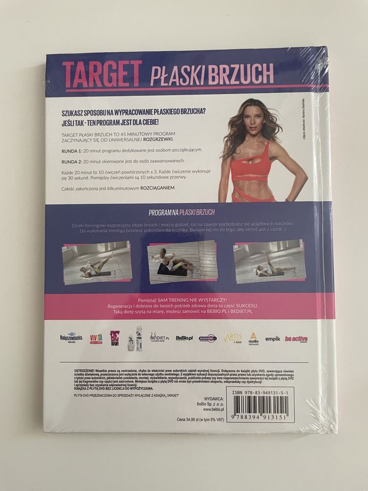 Target Płaski Brzuch DVD Ewa Chodakowska