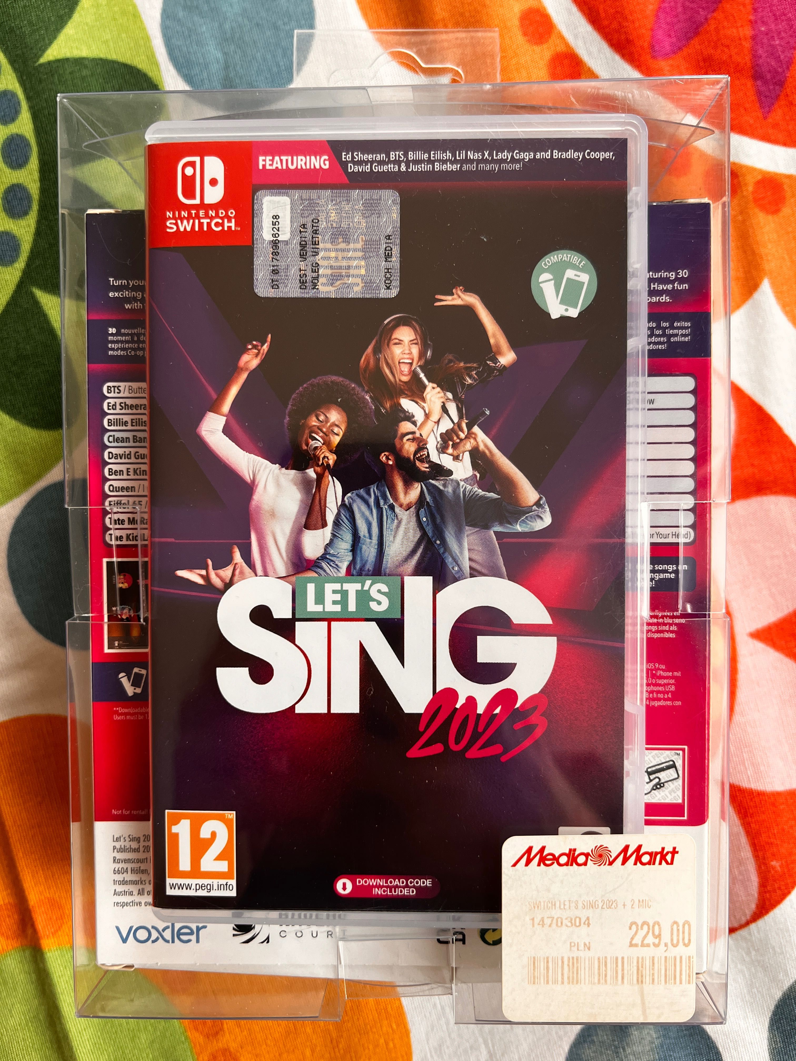 Gra Nintendo Switch Just Sing 2023
