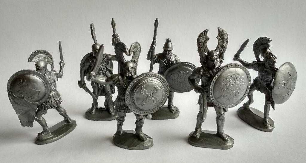 Солдатики греки,русичи,викинги,римляне,рыцари от 250грн/набор