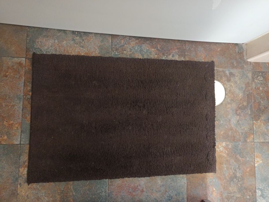 Tapete castanho wc ikea como novo 60*80cm