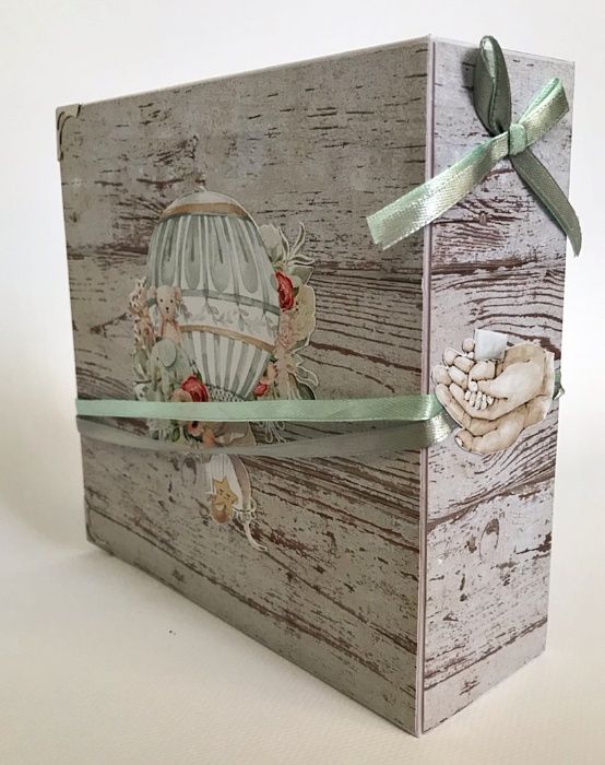 Album ciążowy scrapbooking