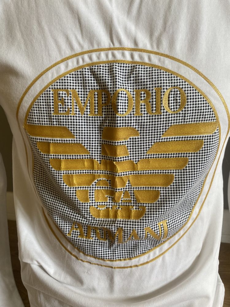 Bluzka longsleeve Armani Jeans L