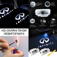 Infiniti FX EX Q50 Q60 Q70 QX50 QX56 QX70 тюнинг подсветка с логотипом