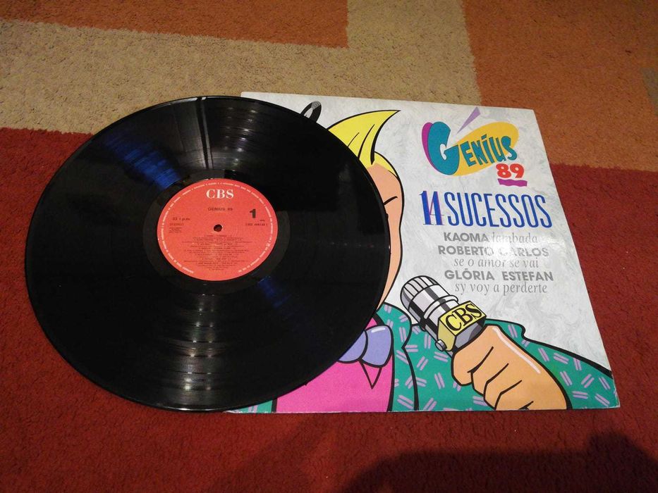 Disco de Vinil - Genius - Vários Artistas 1989