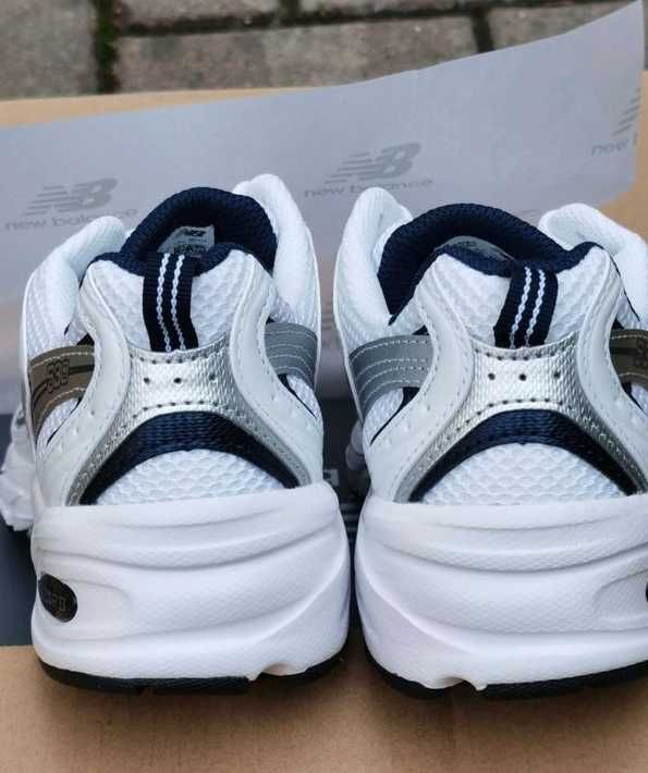 New Balance_530_white Moda_Buty_Mokasyny Mokasyny R.39.5