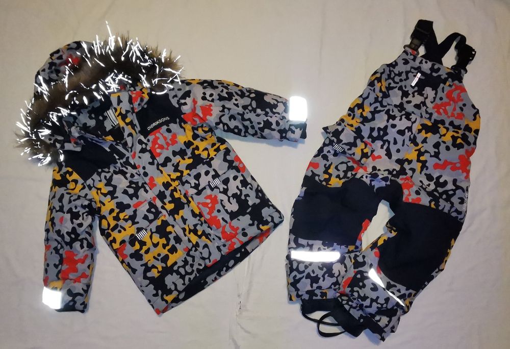 DIDRIKSONS kombinezon zimowy 2-częściowy 104cm