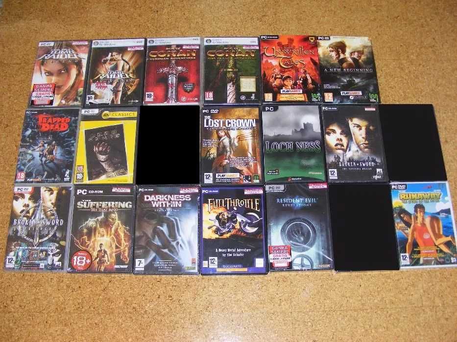 Lote 2 - jogos novos para PC (também vendidos separadamente)