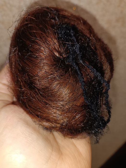 Заколка краб з волосся парик, накладка