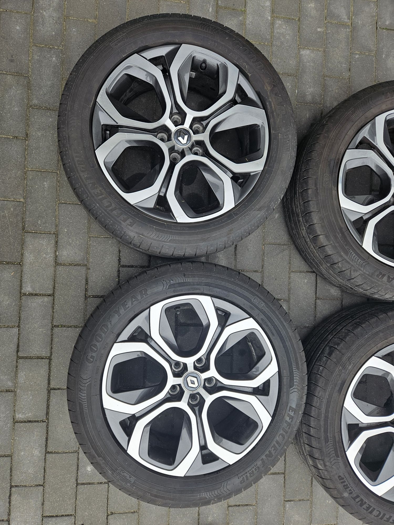 Alufelgi 18 Koła Renault Captur II 5x114.3 lato