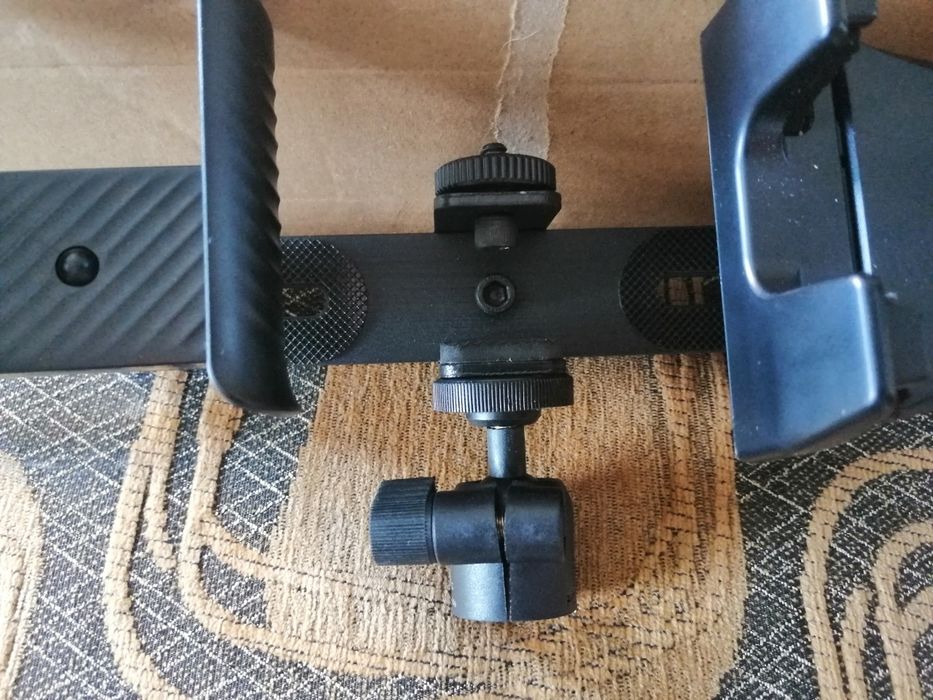 Adapter do statywu do tabletu, iPada statyw uchwyt z 2 płytami zacisko