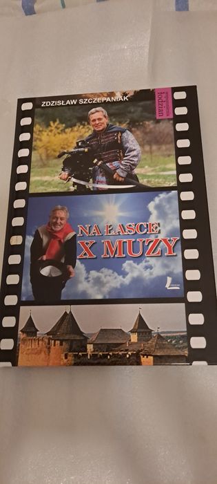 Książka pt  Na  łasce X Muzy Autor Zdzisław  Szczepaniak