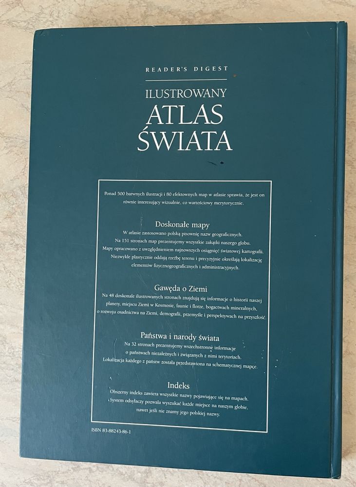 Ilustrowany atlas świata reader’s digest