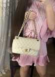 Chanel сумка молочная брендовая