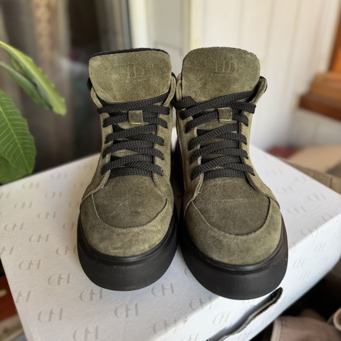 Жіночі замшеві черевики, ботінки HD бренд