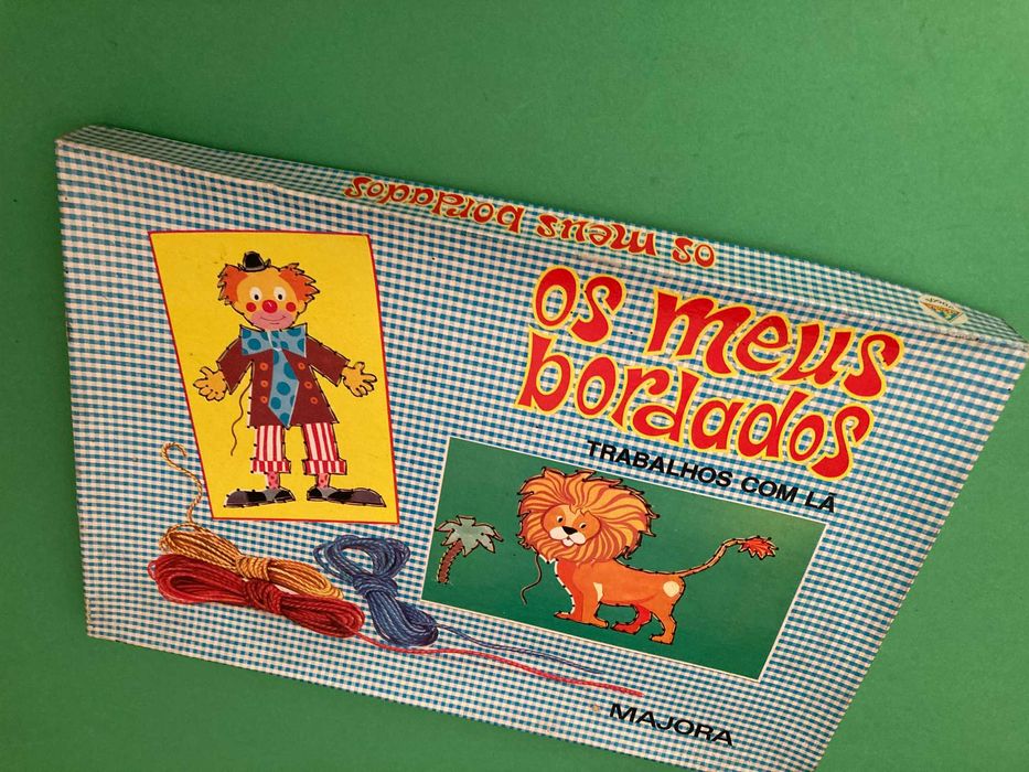 Jogo Os Meus Bordados da Majora Novo Antigo