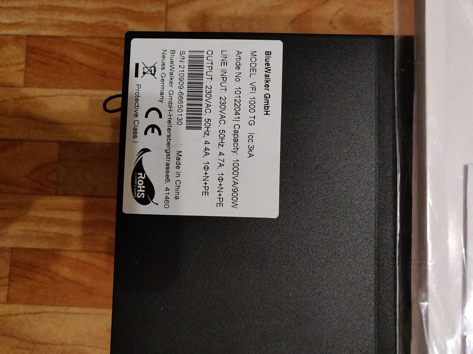 ДБЖ PowerWalker VFI 1000 TG