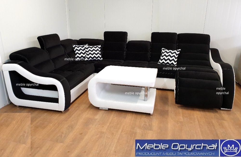 PRODUCENT!!! NOWOSC WYGODNY  naroznik sofa rogówka zagłowki NR.42