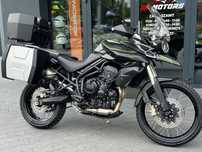 Triumph Tiger 800 XC , ABS 3Kufry OEM , 46500km , Khaki , Bezwypadkowy ! DOSTAWA