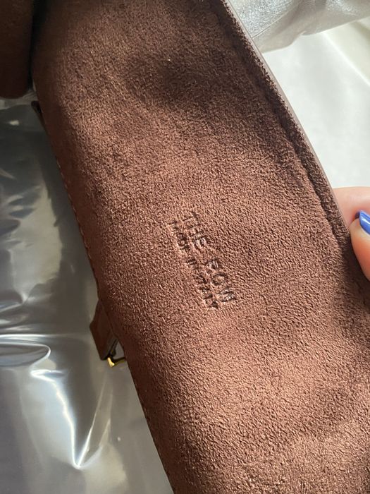 Жіноча сумка коричнева замша нова велика сумка the row