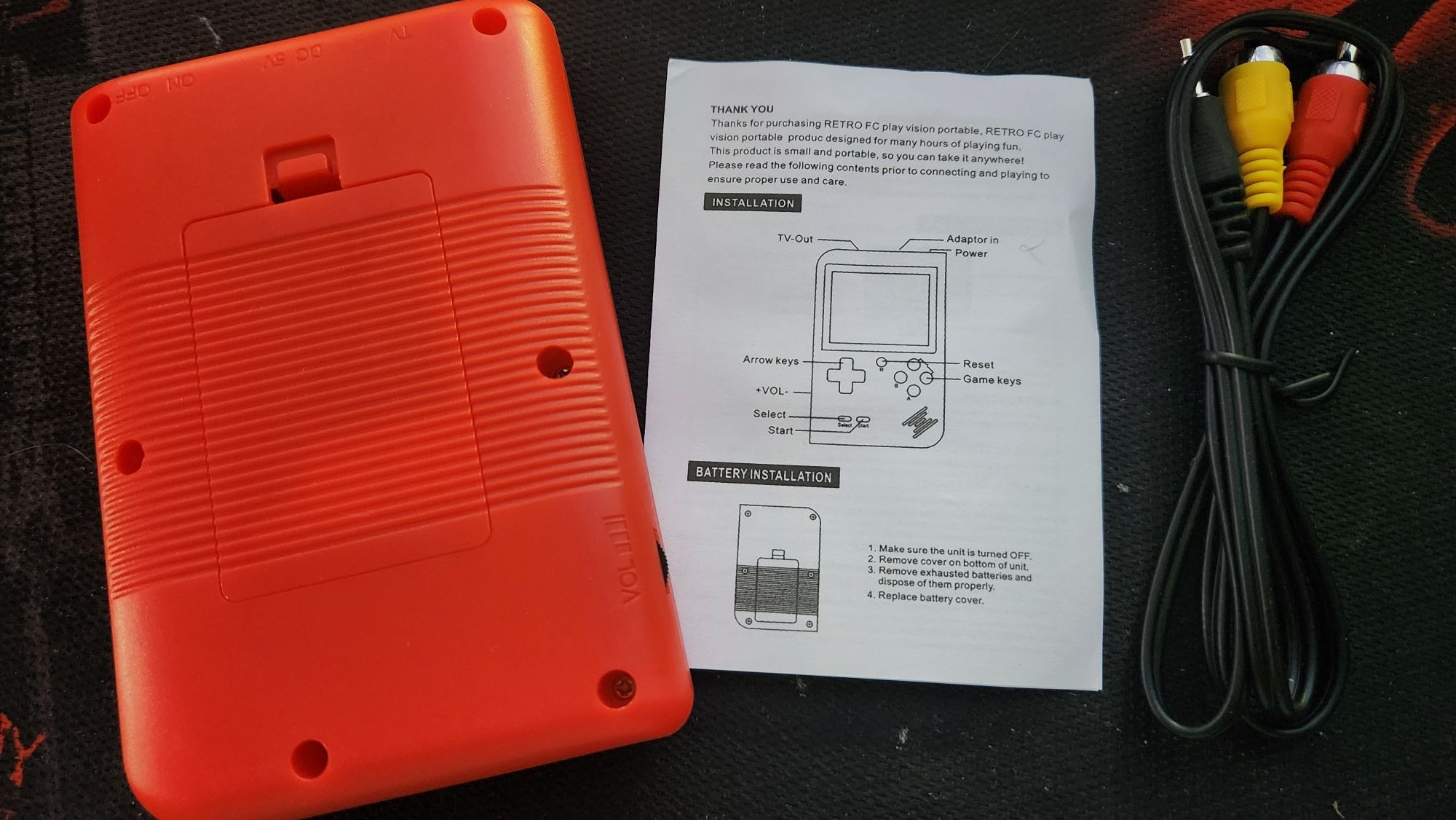 Mini Consola Retro Gaming com mais de 400 jogos de Arcade de 8 bits