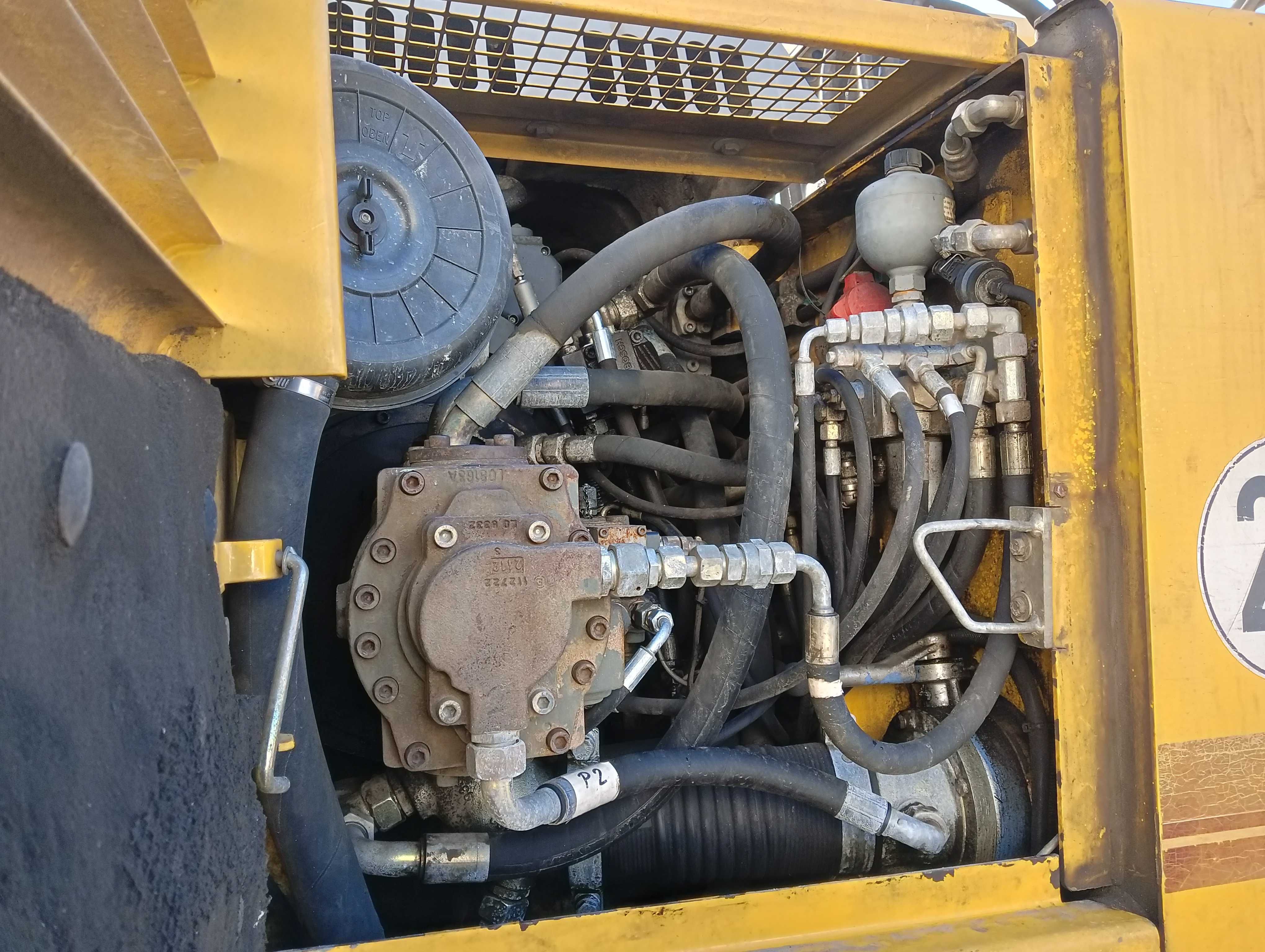 Koparka Liebherr A900ZW, dwudrogowa