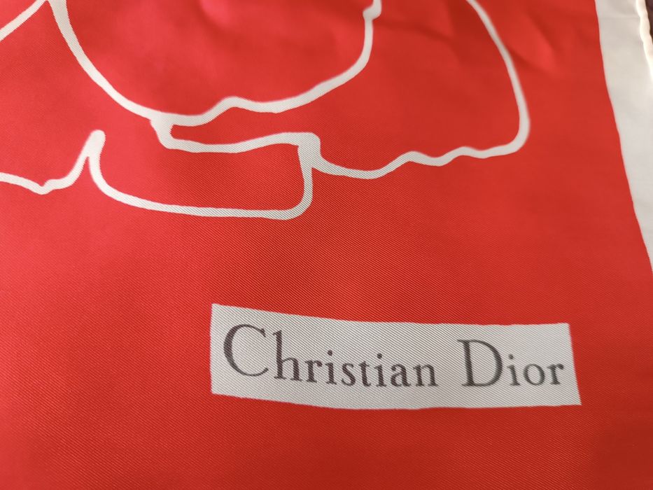 Christian Dior chusta 77/77 cm