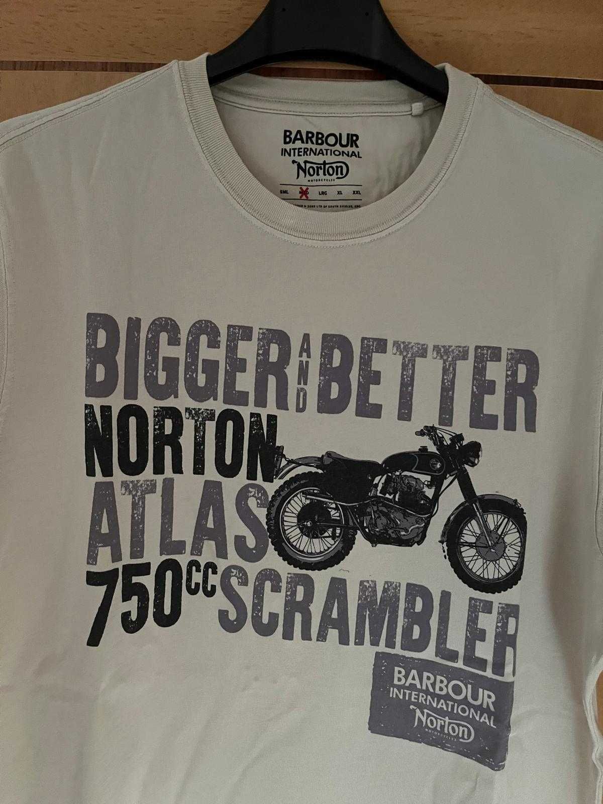 T-shirt bege da Barbour - Homem - Tamanho M