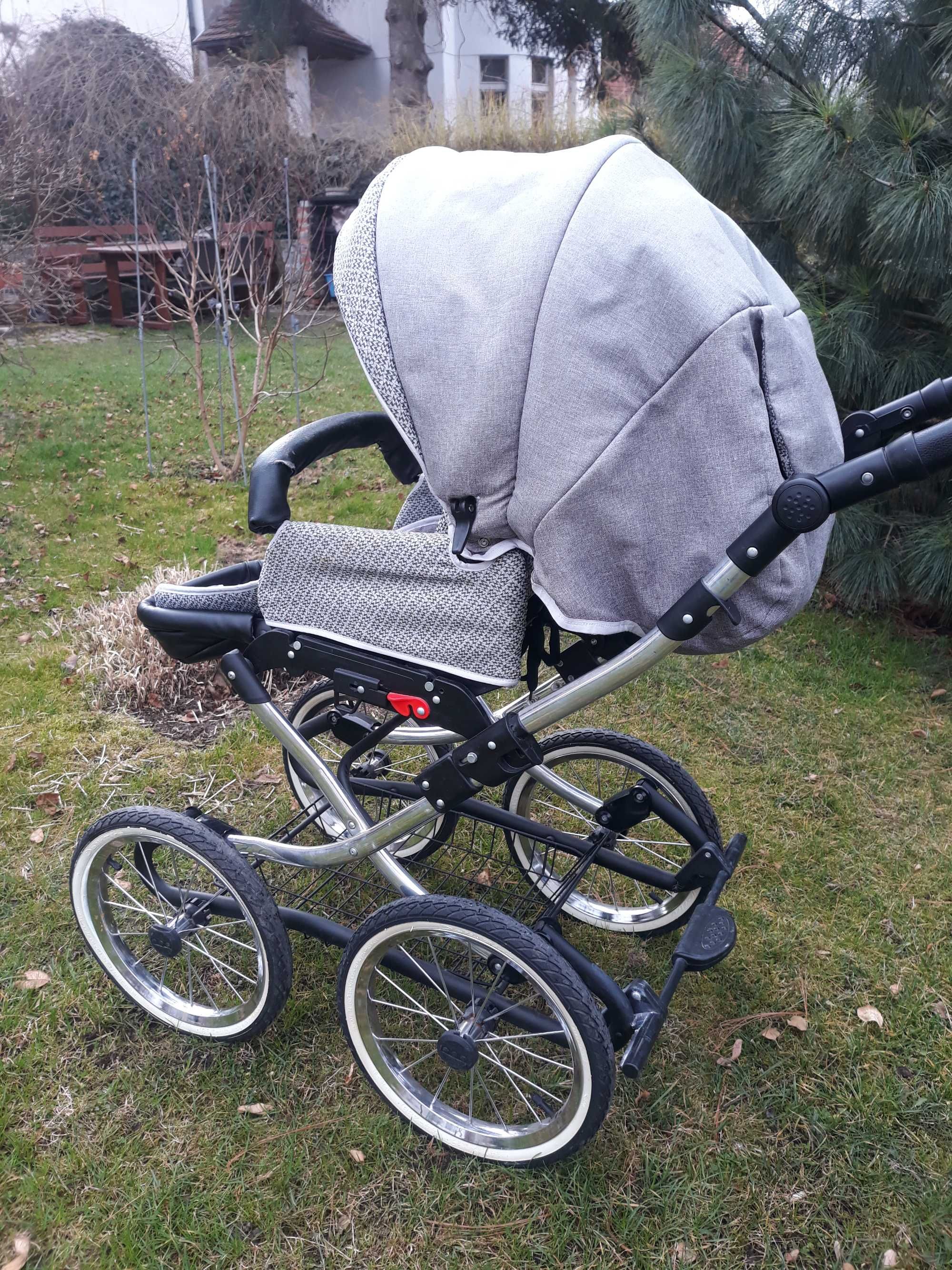 Wózek Retro 2w1, 2 stelaże!!!