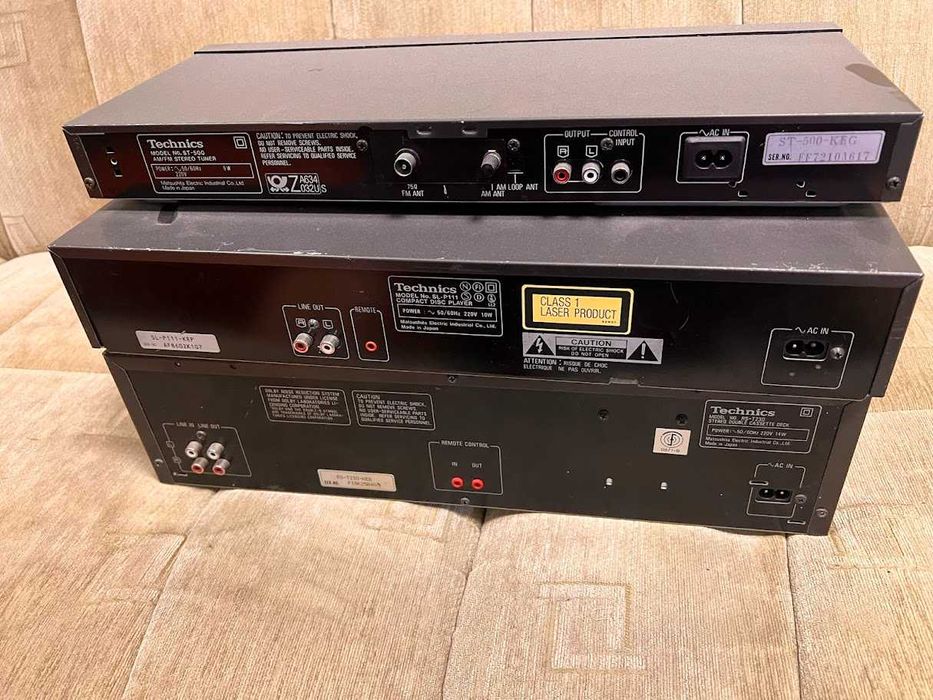Wieża technics - vintage  3 segmenty