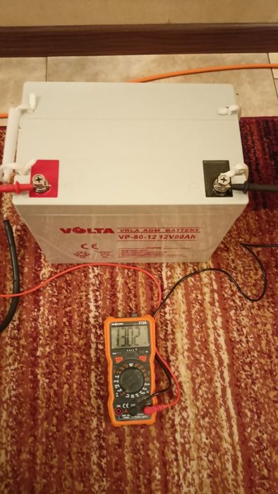 Акумуляторна батарея VOLTA VRLA AGM 12 v 80 Ah