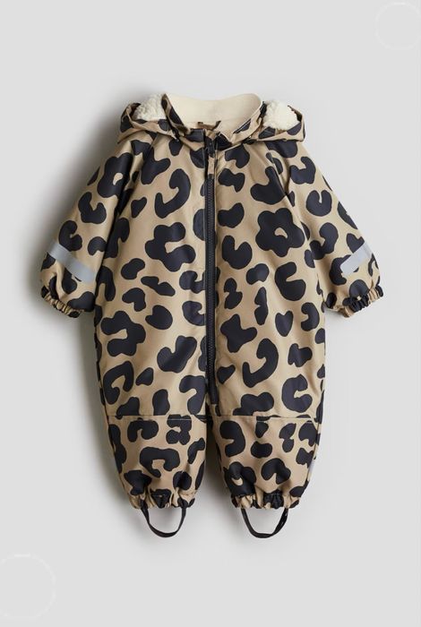 Дитячий зимовий комбінезон для дівчинки h&m 86 розмір