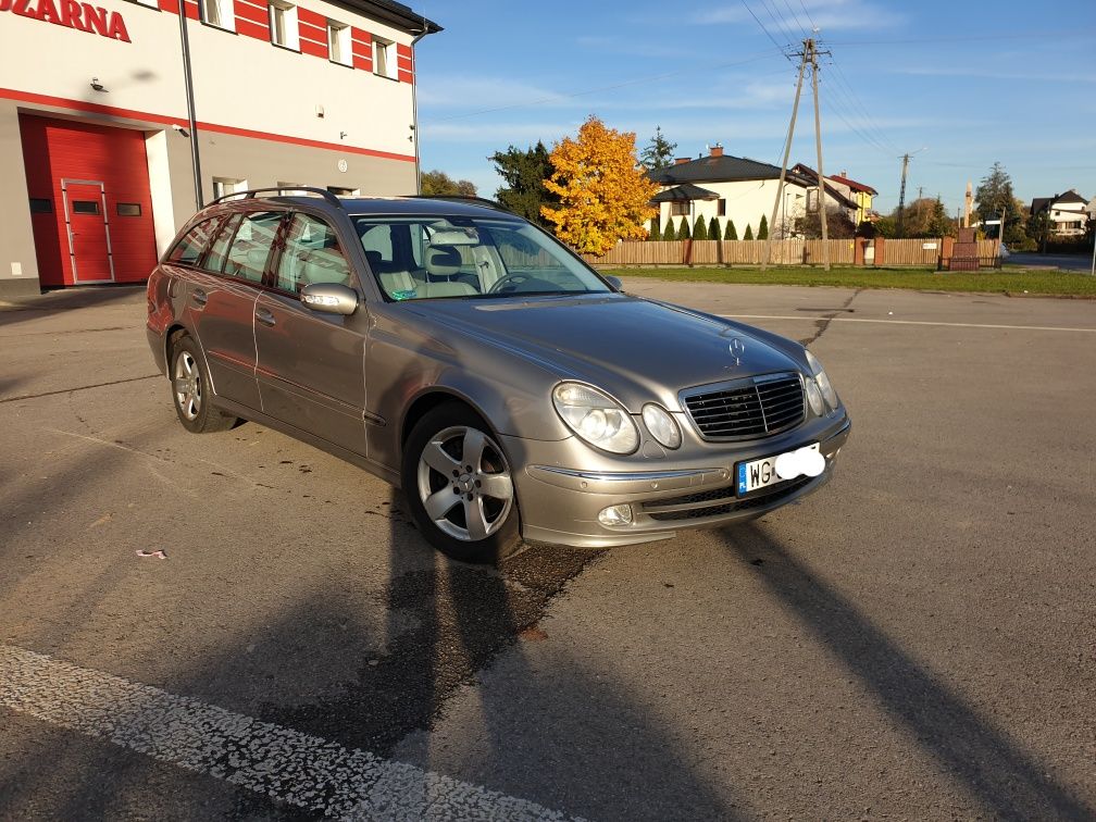 PILNIE sprzedam! Mercedes S211 4matic w211 e320 benzyna plus lpg autom