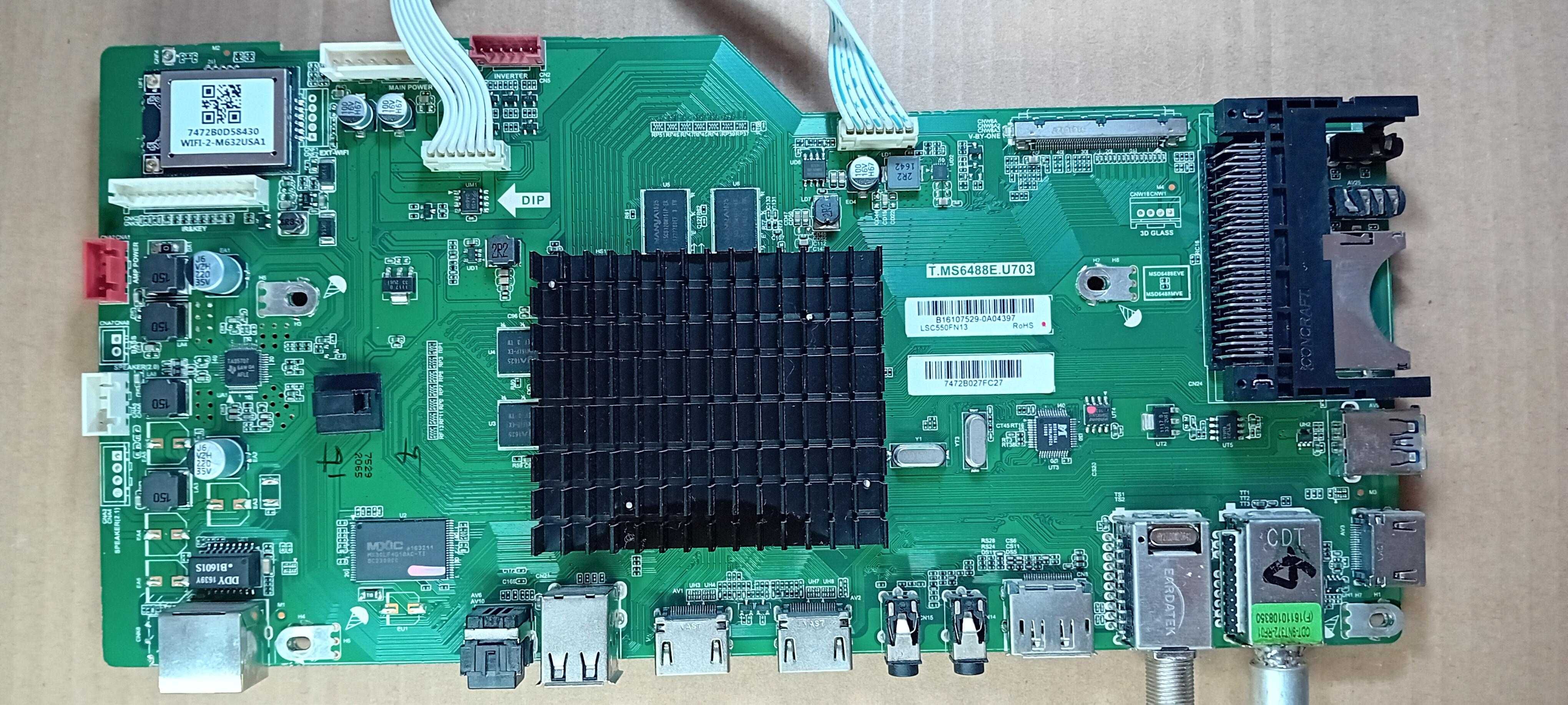 Placa de video tv  sharp lc-55cuf.8372es