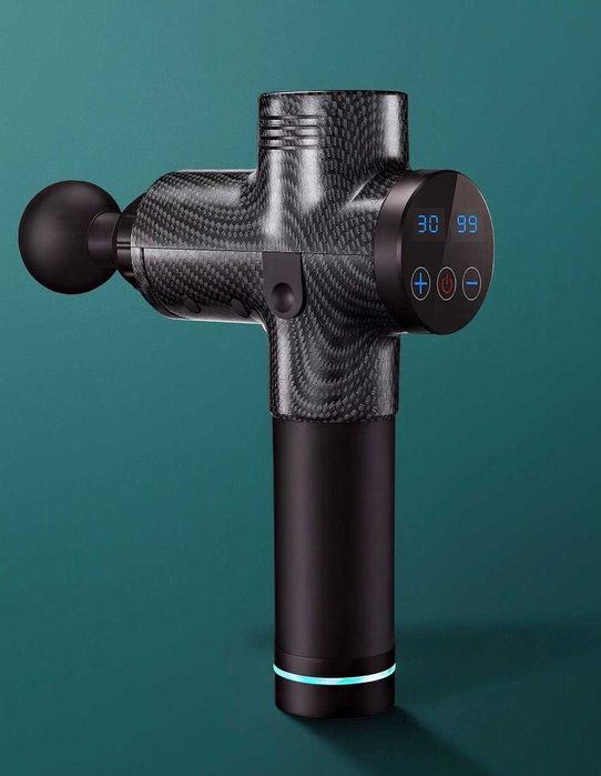 Pistolet do masażu – Masażer pleców stóp karku 10 końcówek