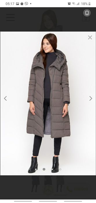 Пальто-пуховик  зимний