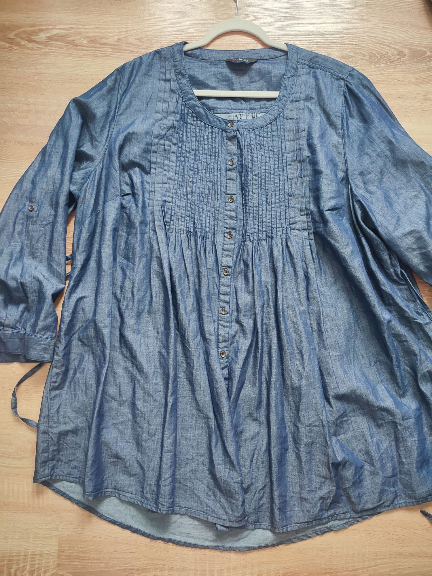 Bluzka tunika plus size