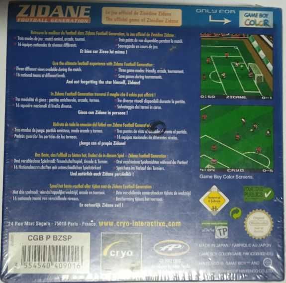 GameBoy Color - Zidane