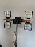 Lampa LED Milwaukee M18 2x akumulator, 28.800 lumen