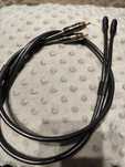 Kabel 2 RCA - 2 RCA interconnect audio QED PERFORMANCE GRAPHITE 1 metr