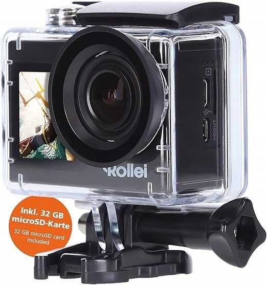 Kamera sportowa ROLLEI actioncam 7S PLUS Full HD 4K USZKODZONA