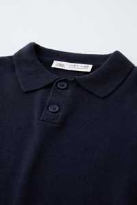 Сорочка- поло на основі льону від Zara, сорочка-поло, льонова сорочка