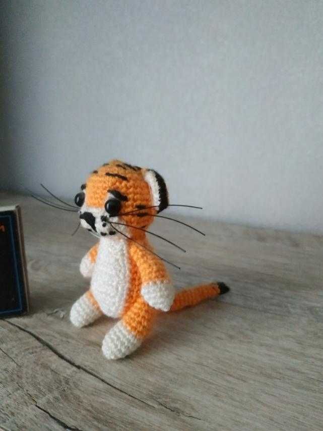 Тигреня  амігурумі hand made